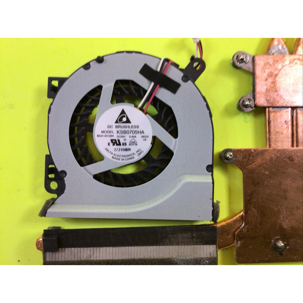 Samsung 770Z NP770Z7E CPU Fans and Heatsink Set Nike17:BA62-00676A