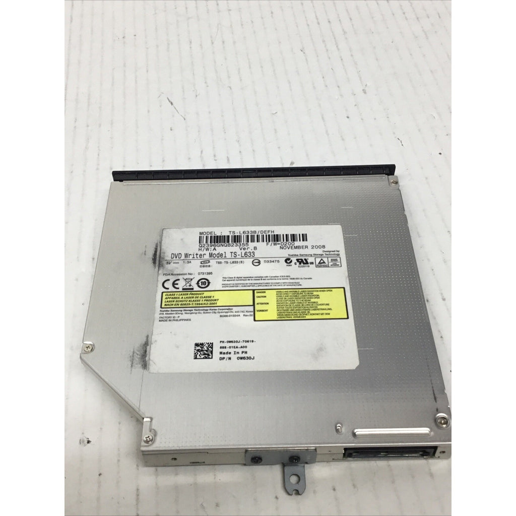 Dell P/N 0W630J DVD-RW Slim Optical Disc Drive TS-L633B