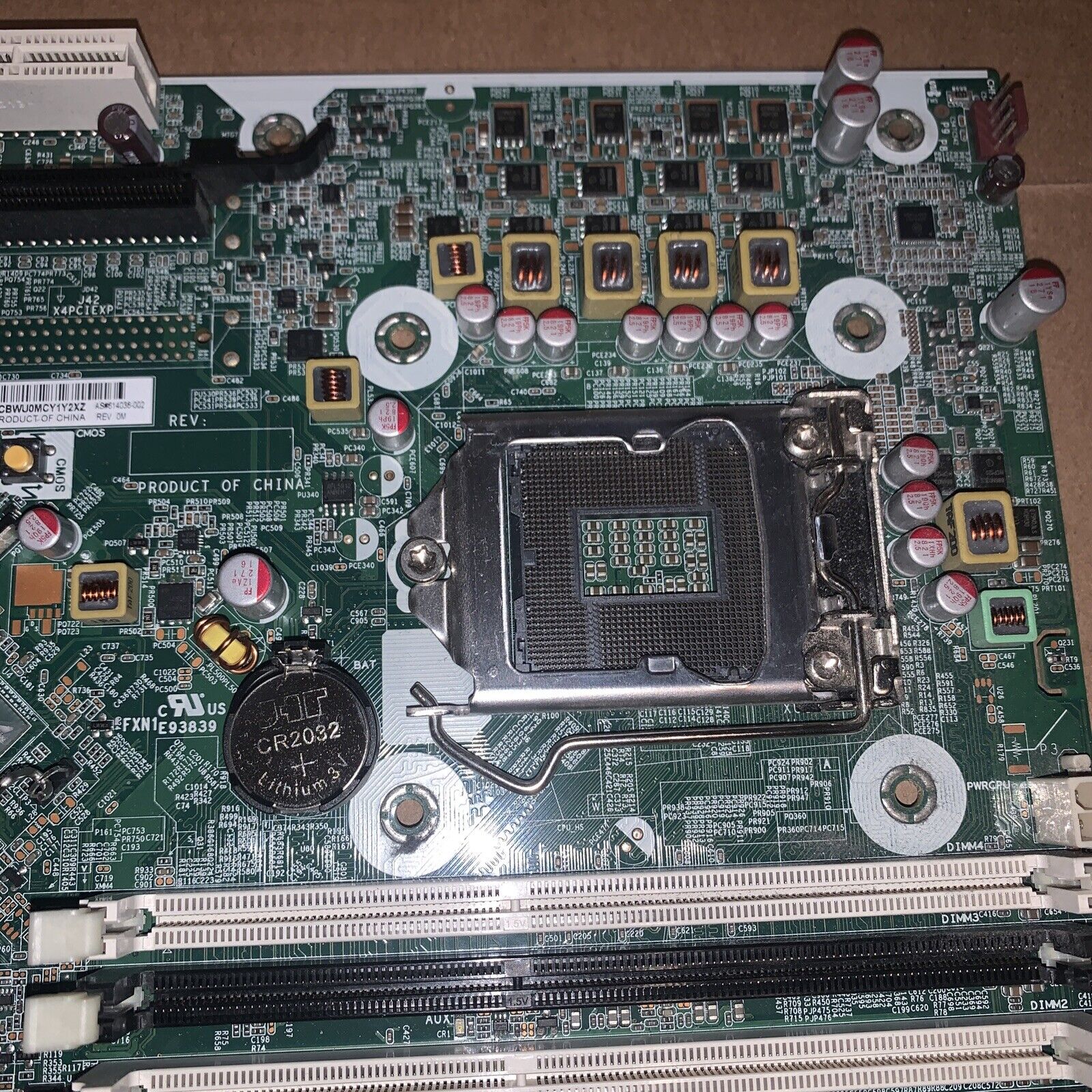 HP Compaq 6200 6300 Pro SFF Motherboard 615114-001 LGA 1155 DDR3 System Board