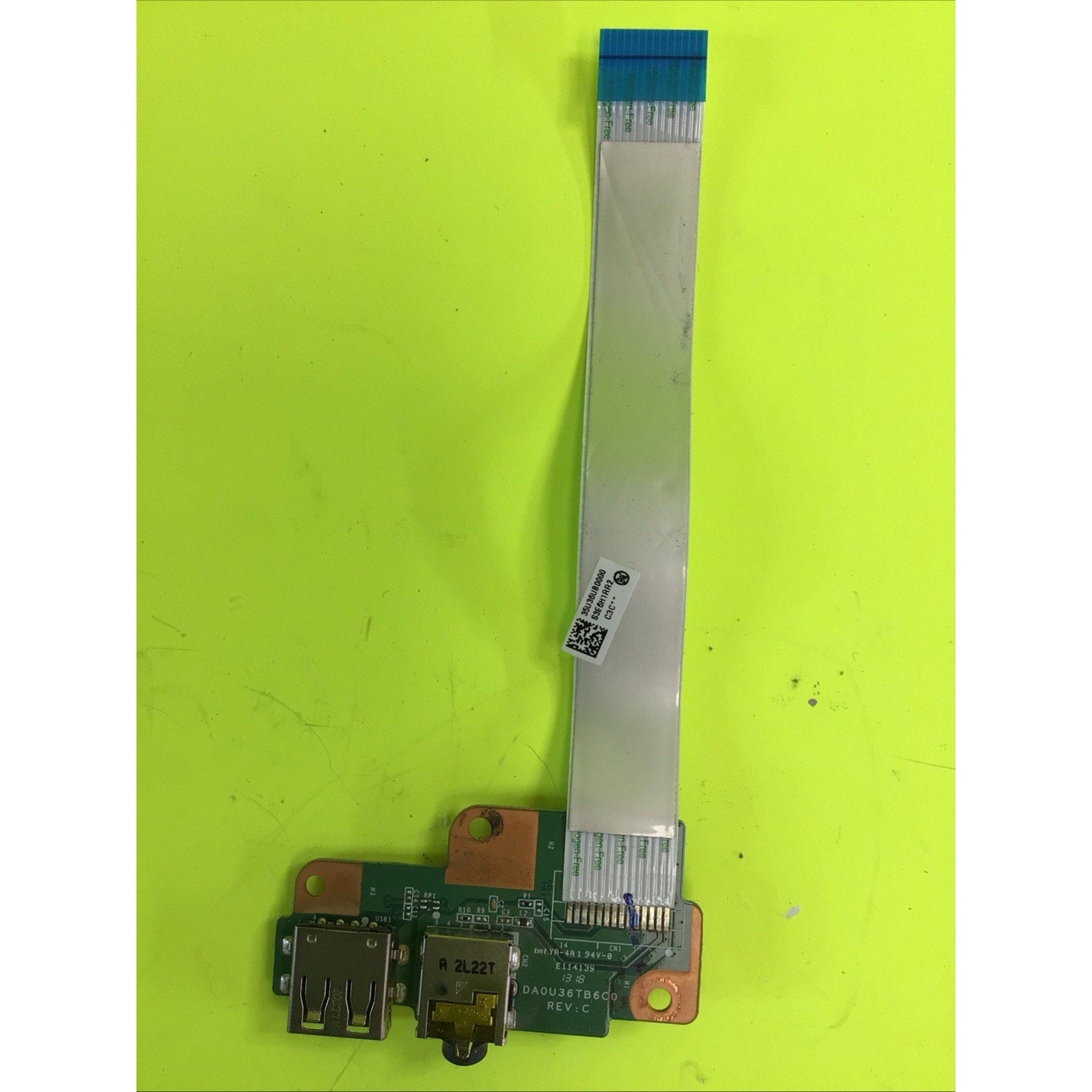 HP Pavilion 15 B117SP USB Daughter Board DA0U36TB6C0