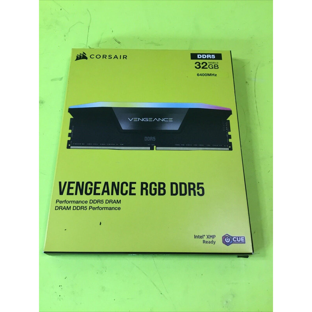 CORSAIR VENGEANCE RGB 32GB DDR5 BOX ONLY