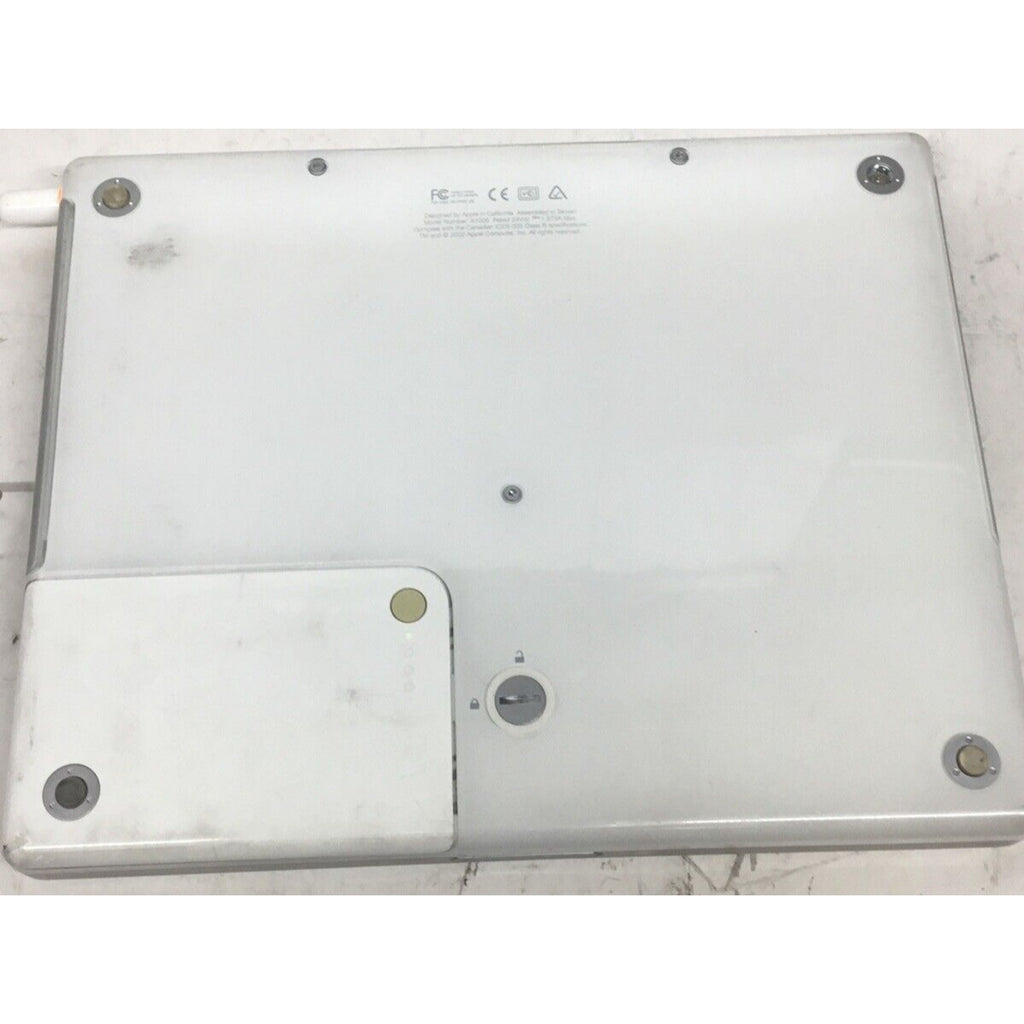 Vintage Apple iBook A1005 G3 Laptop PowerPC 600 MHz 128MG Mac OS X