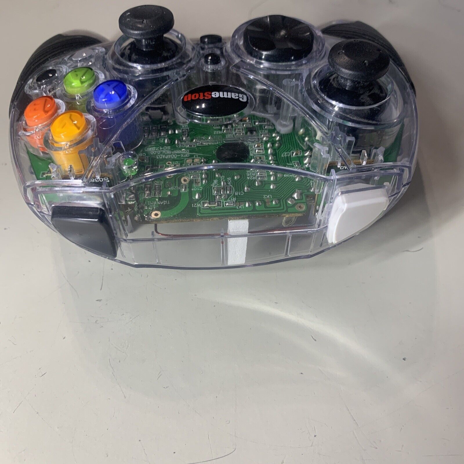 GameStop Spirit Xbox Wireless Transparent Controller - No Battery/Missing Dongle