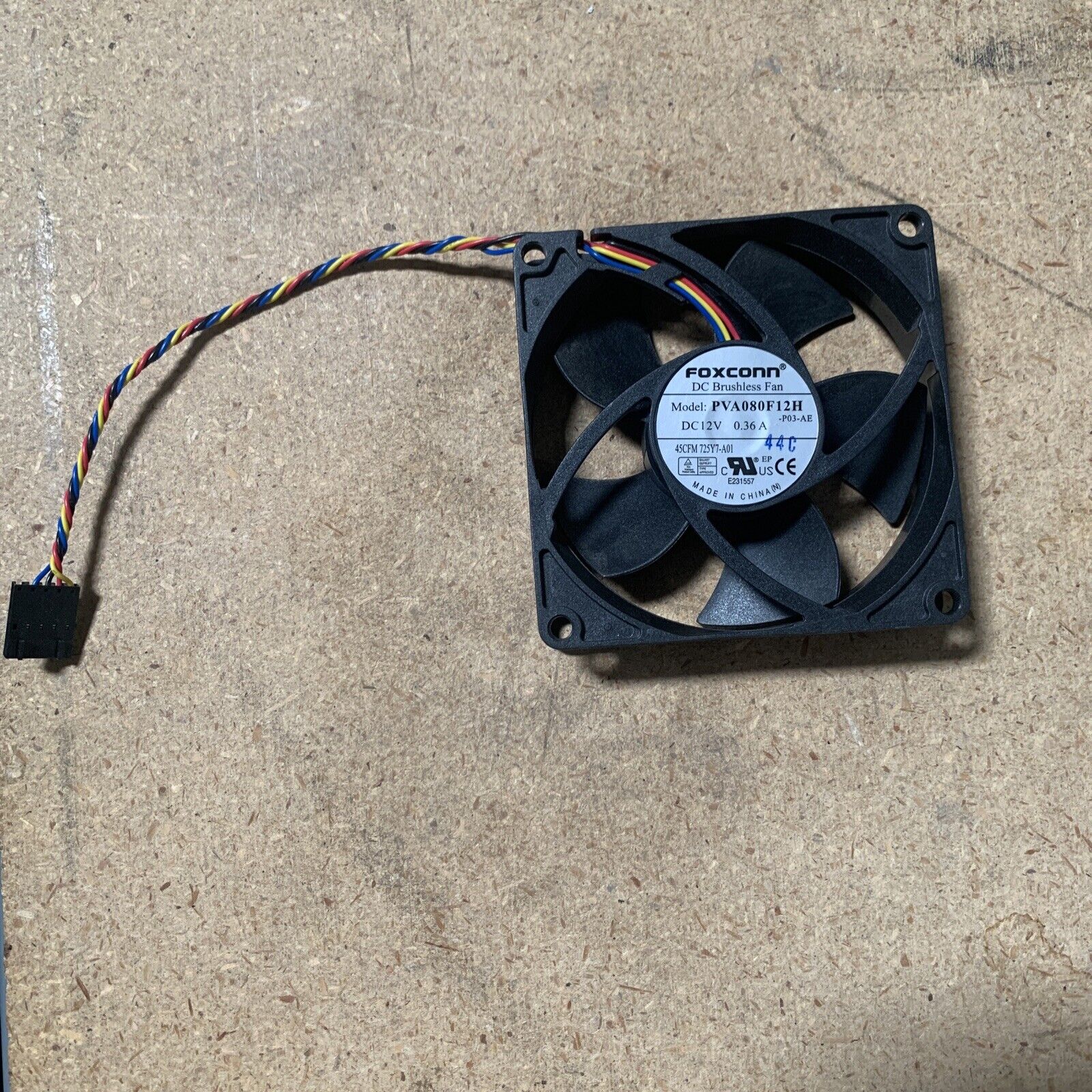 Foxconn Dell OPTIPLEX 390 990 790 Computer Cooling Case Fan PVA080F12H 725Y7-A01