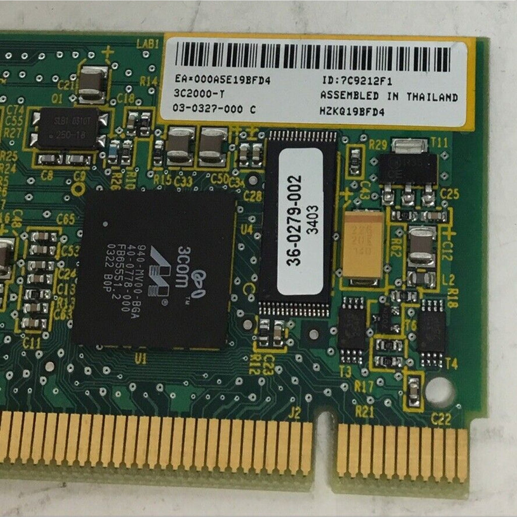 3Com 3C2000-T Computer Internal Network Card 03-0327-000