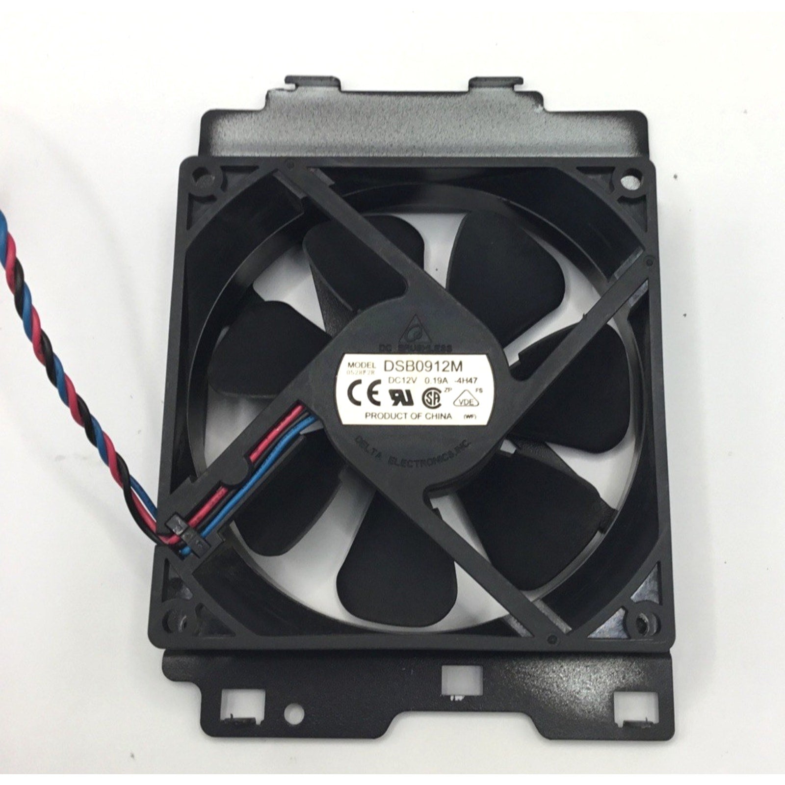 Delta DSB0912M 92x25mm 3 Pin Cooling Fan with HP 517034-001 Bracket