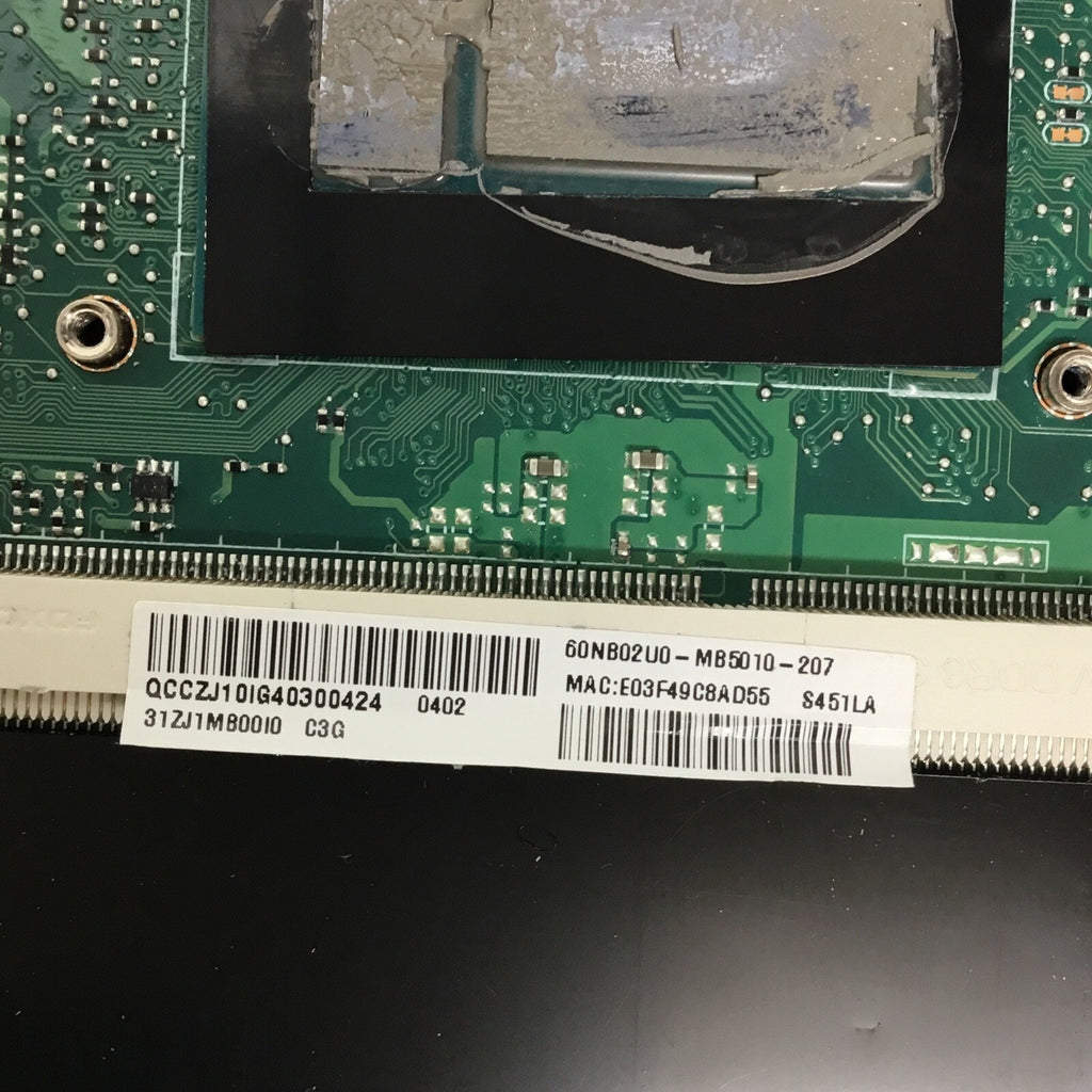 For Parts Asus VivoBook V451LA-DS51T 15.6" i5-4200u 1.6GHz 60NB02U0-MB5010