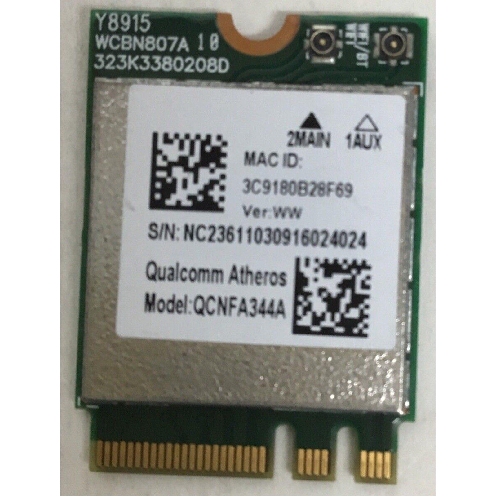 Dell Latitude 14" E5470 Genuine WiFi Wireless Card qcnfa334a d4v21