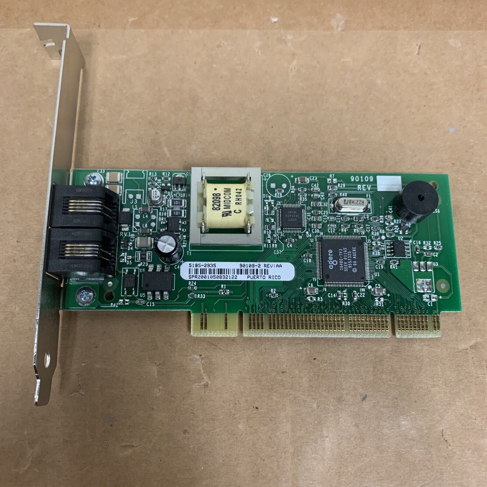 HP Pavilion 7900 Computer Modem 90109-2 Rev:aa 5185-2935