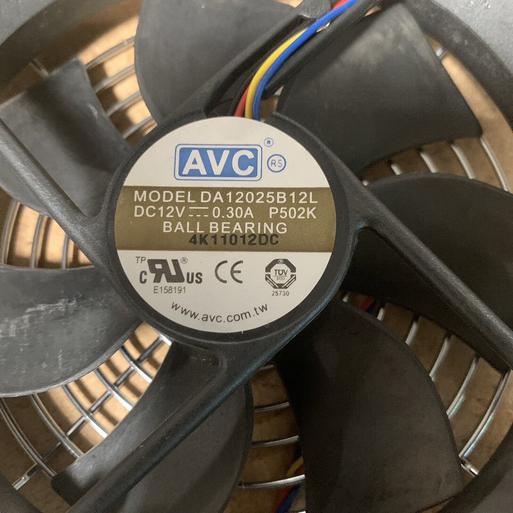 AVC DA12025B12L 12V 0.3A 12cm 12025 Ultra-quiet 4-pin PWM Cooling Fan