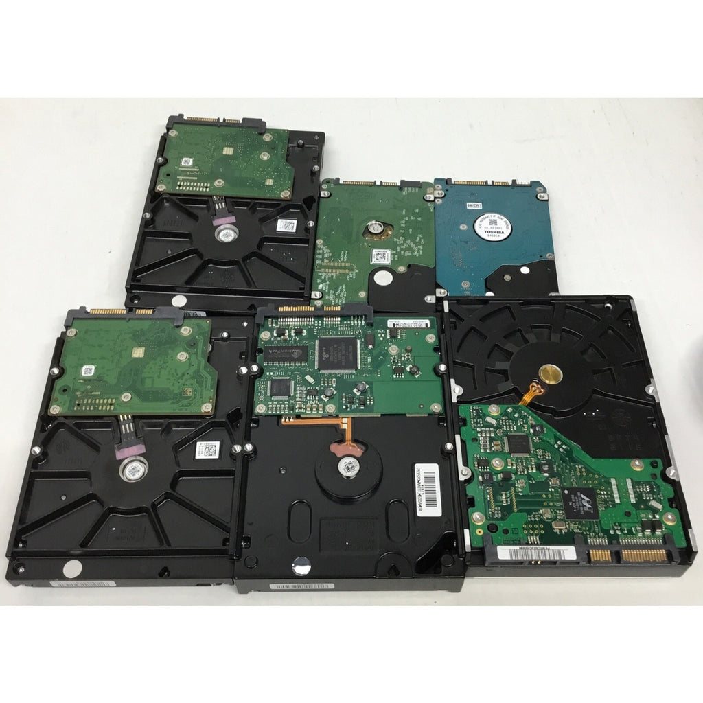 Parts 1x Seagate 250GB 2x Seagate 320GB 1x Samsung 500GB Toshiba 750GB WD 1TB