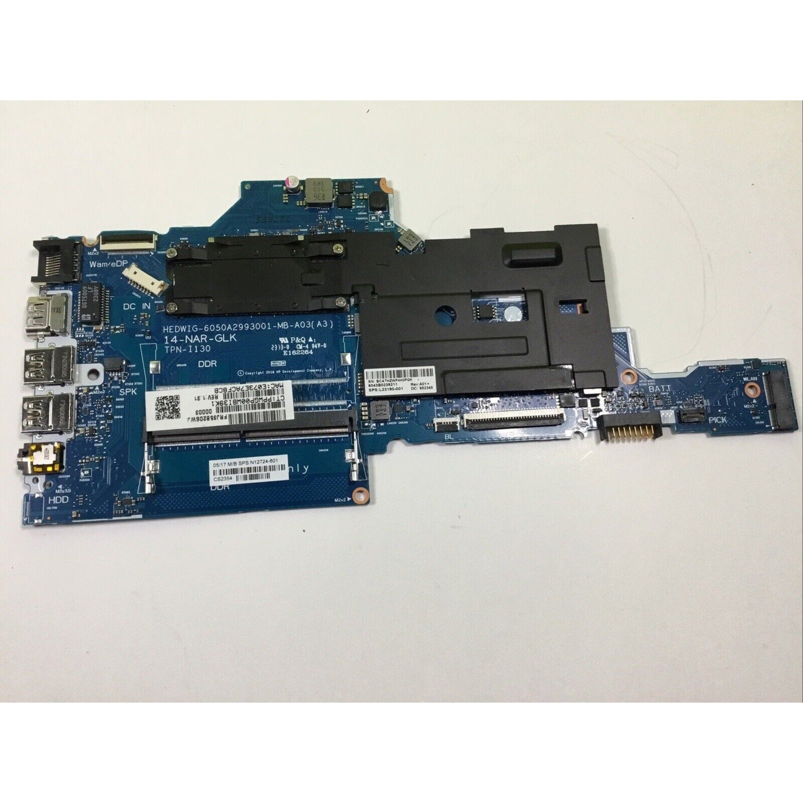 HP N12724-601 6050A2993001 MOTHERBOARD FOR PARTS REPAIR or RECYCLE