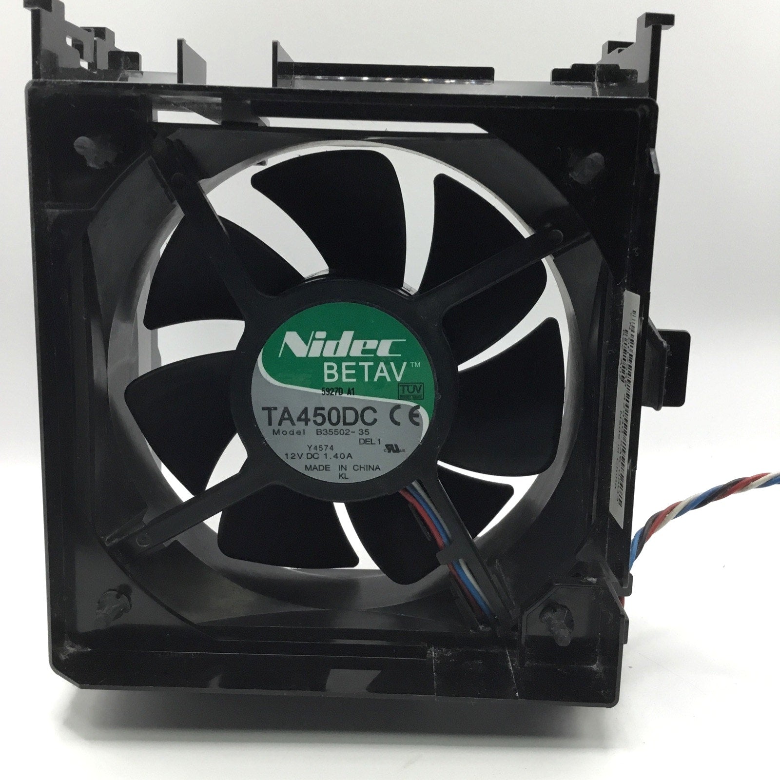 NIDEC BETAV TA450DC Fan 12V DC / 1.40A SIZE: 120MM SPEED 3250RPM 112CFM