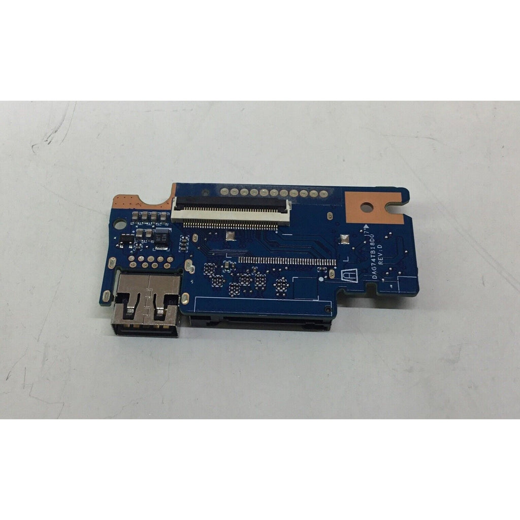 HP Pavilion 17-AR050WM USB Card Reader Board DAG74TB18D0