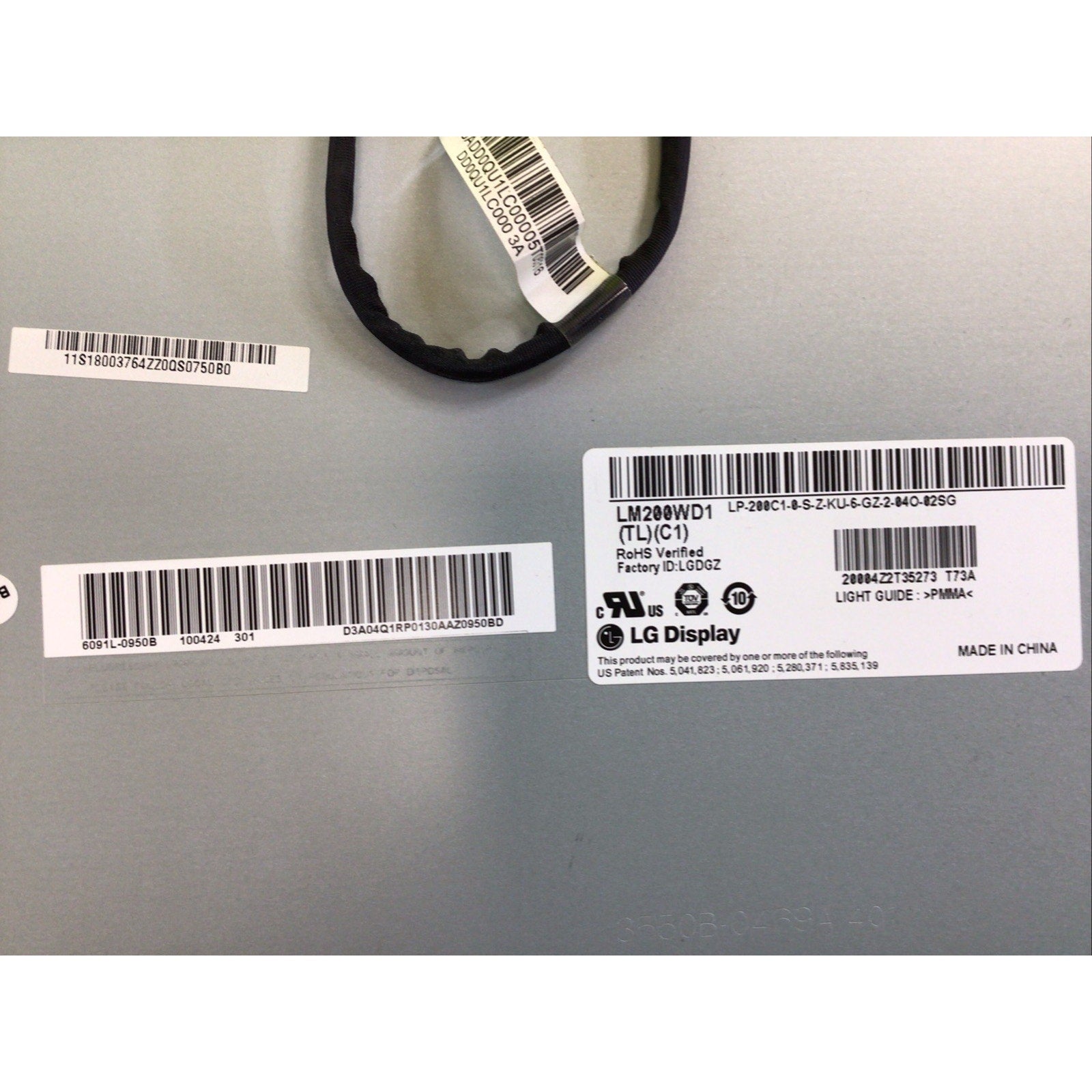 Lenovo C315 57116792 LCD by LG LM200WD1