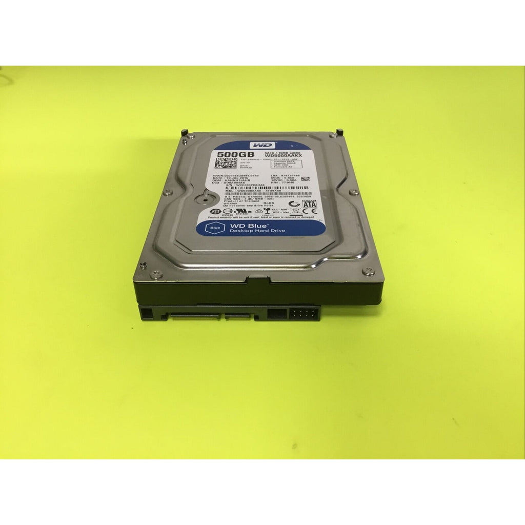 Western Digital WD5000AAKX 500GB 7200RPM 3.5" SATA HDD Dell 01WR32