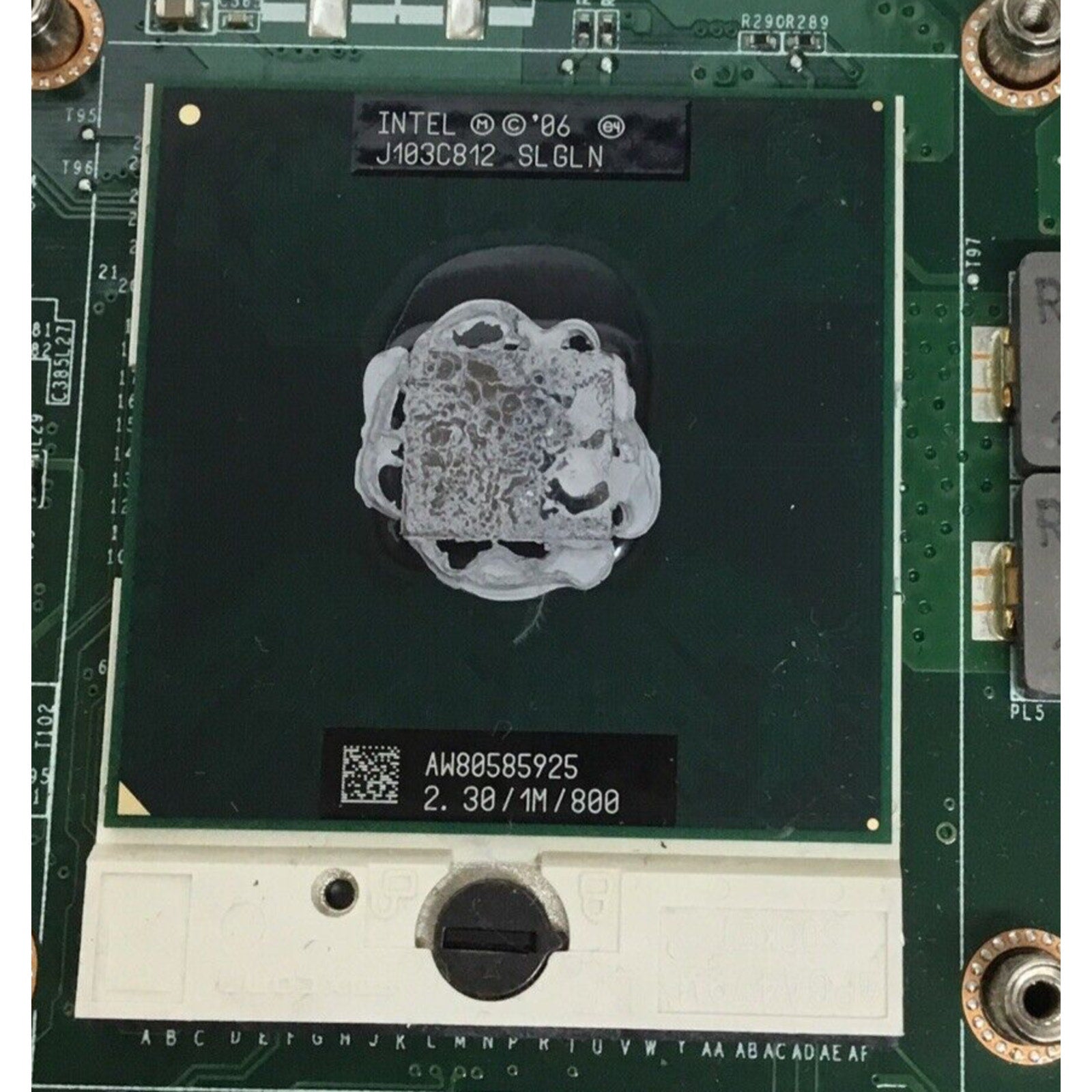 Dell Vostro 1015 Laptop Motherboard Intel DAVM9NMB6D0 +Heatsink+CPU