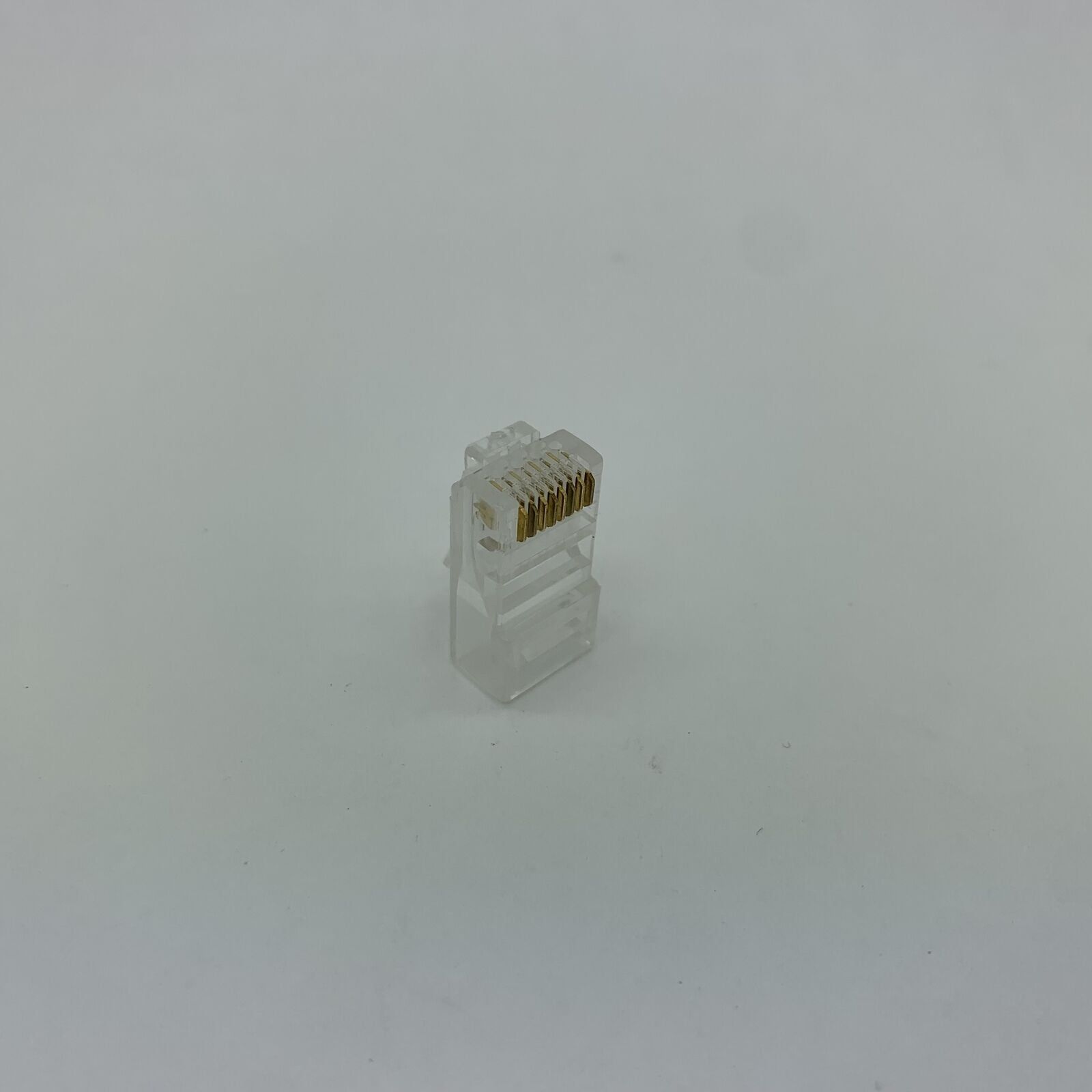 100 Pack of RJ45 Ethernet Connectors - Modular 8-Conductor Ends for Cat6