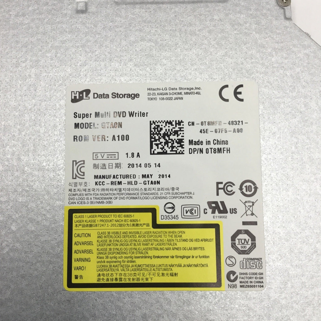 Dell H&L Super Multi DVD Writer Model: GTA0N, SATA