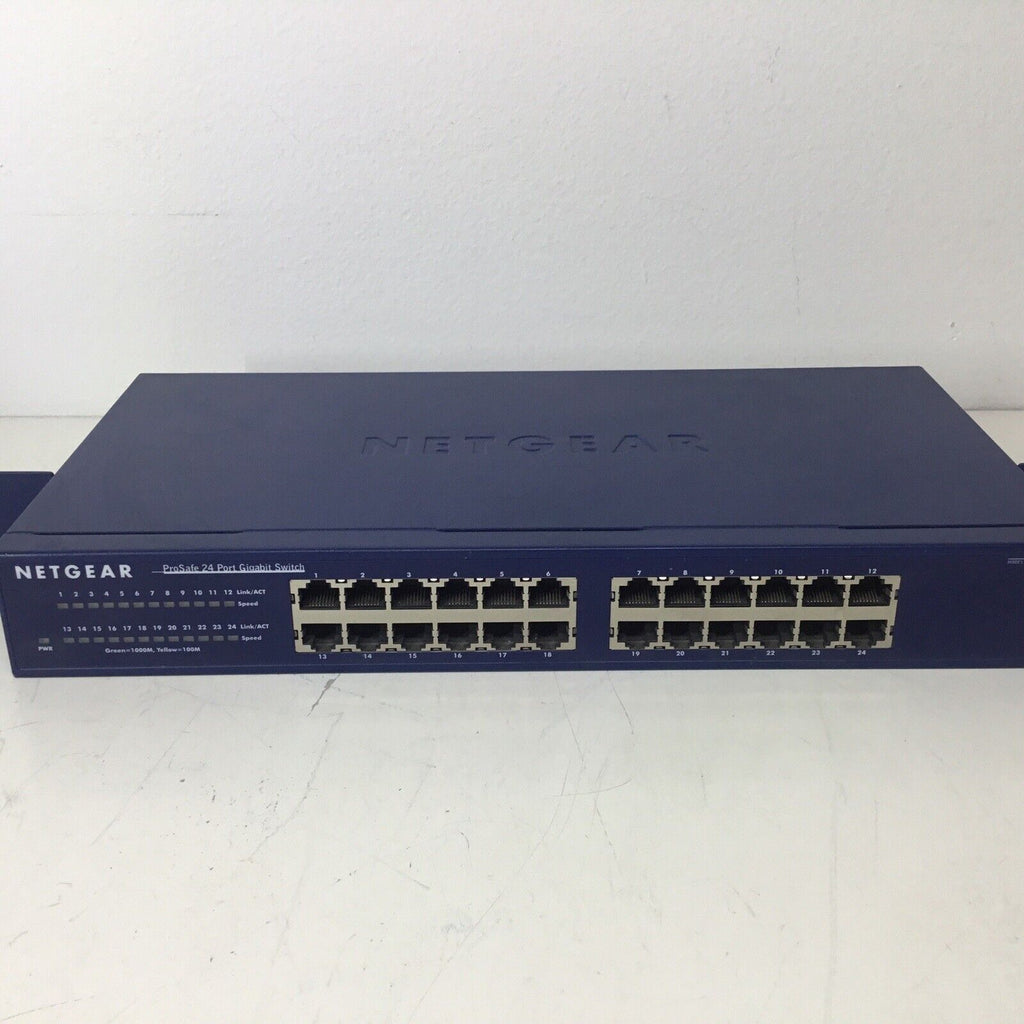 Netgear ProSAFE JGS524 Switch 24-Port Gigabit - For Parts