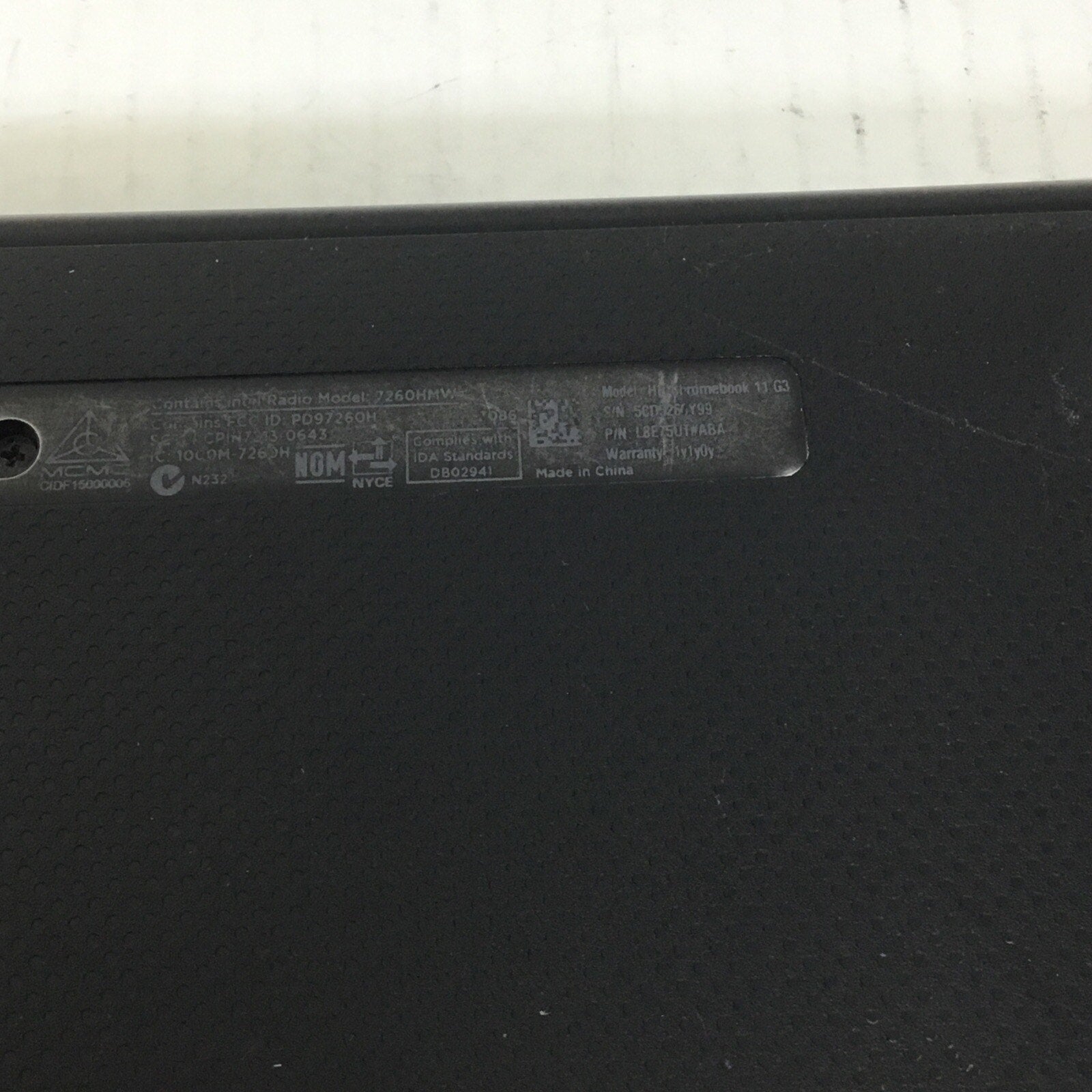 CHROMEBOOK 11 G3 For Parts