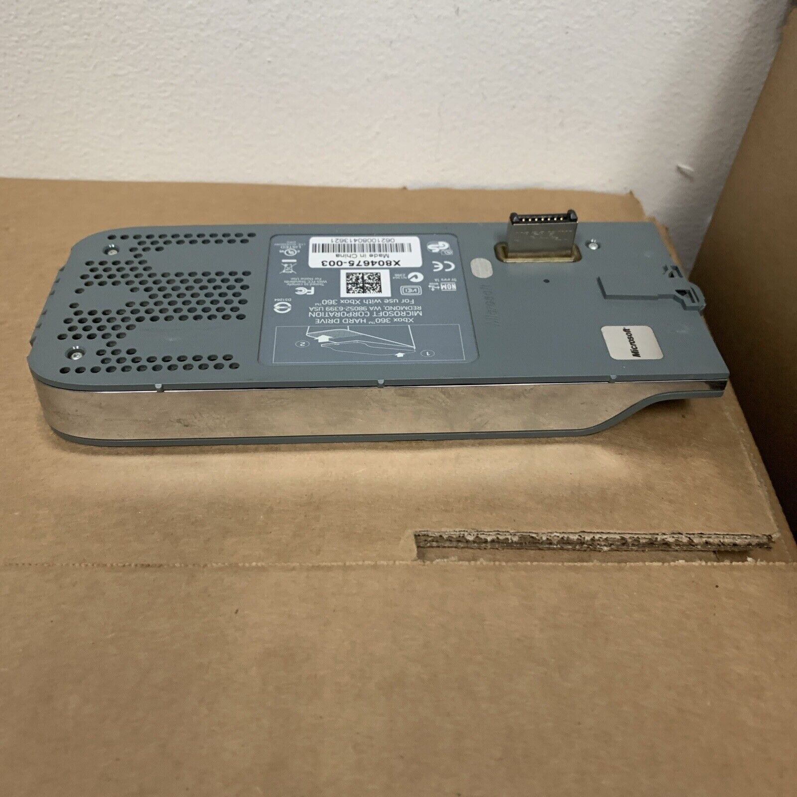 Genuine Microsoft Xbox 360 Hard Drive HDD X804675-003 20GB - External - Wiped