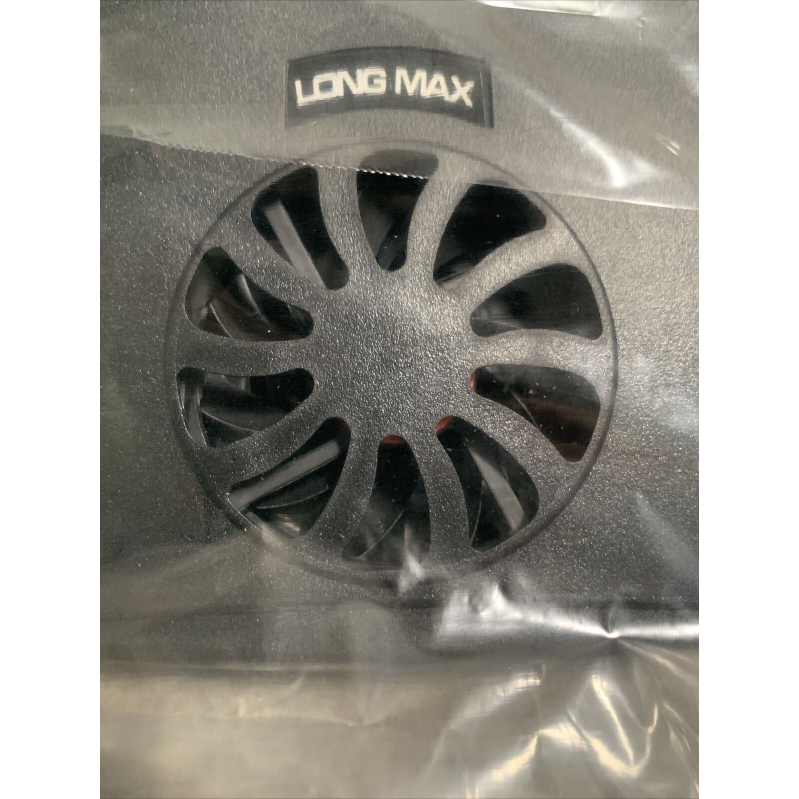 3-pack of Long Max USB or Battery Powered Laptop Cooling Pad (Black)