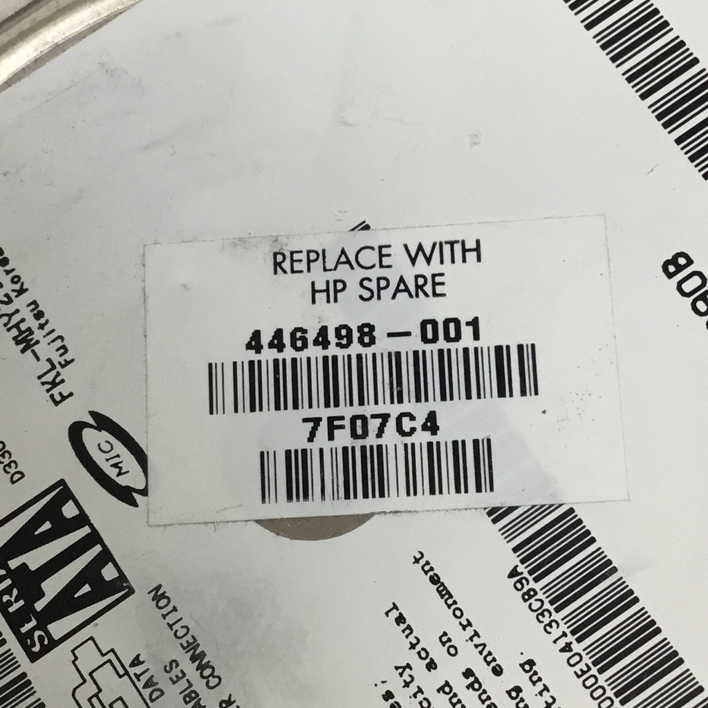 446498-001 Fujitsu HDD 120Gb Sata 1.5GB 5400 Rpm 2.5In