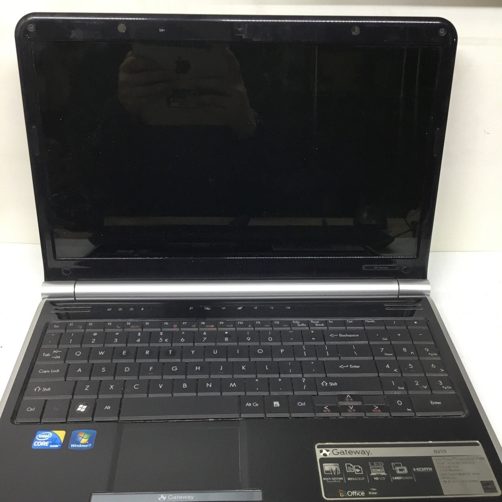 Gateway NV59 Laptop MS2288 FOR PARTS/REPAIR
