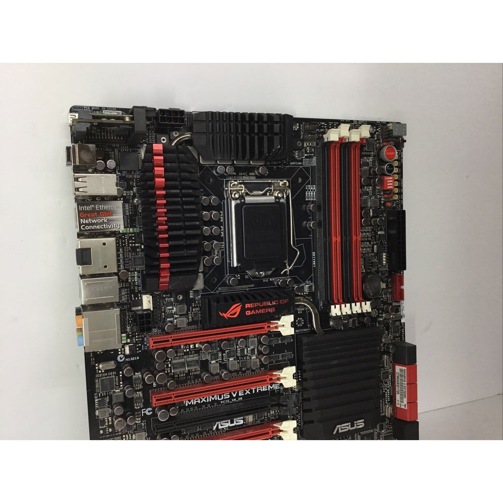 FOR PARTS - ASUS Maximus V Extreme, LGA 1155, Intel Motherboard - FOR PARTS