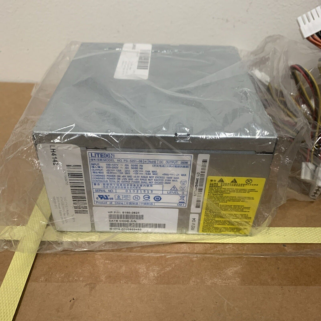Genuine HP 5188-2622 Pavilion A6000 LITEON PS-5251-08 H 250W Power Supply