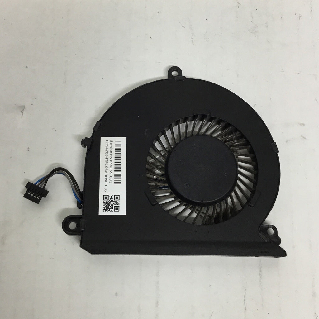 HP Pavilion 15-AU Series 15.6" CPU Cooling Fan 856359-001
