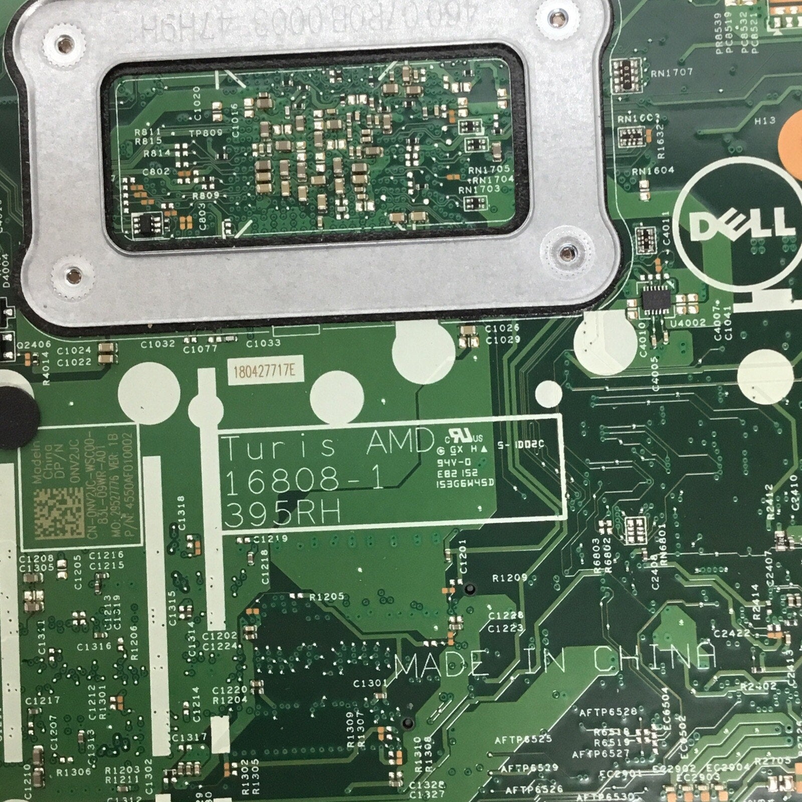 DELL INSPIRON 14 3465 15 3565 15 3567 AMD A6-9200 CPU LAPTOP MOTHERBOARD NV2JC