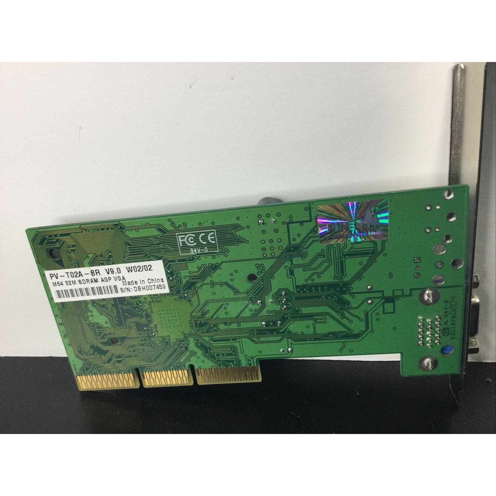 XFX NVIDIA Riva TNT2 M64 AGP 32MB SDR VGA Vintage Graphics Card PV-T02A-BR V9.0