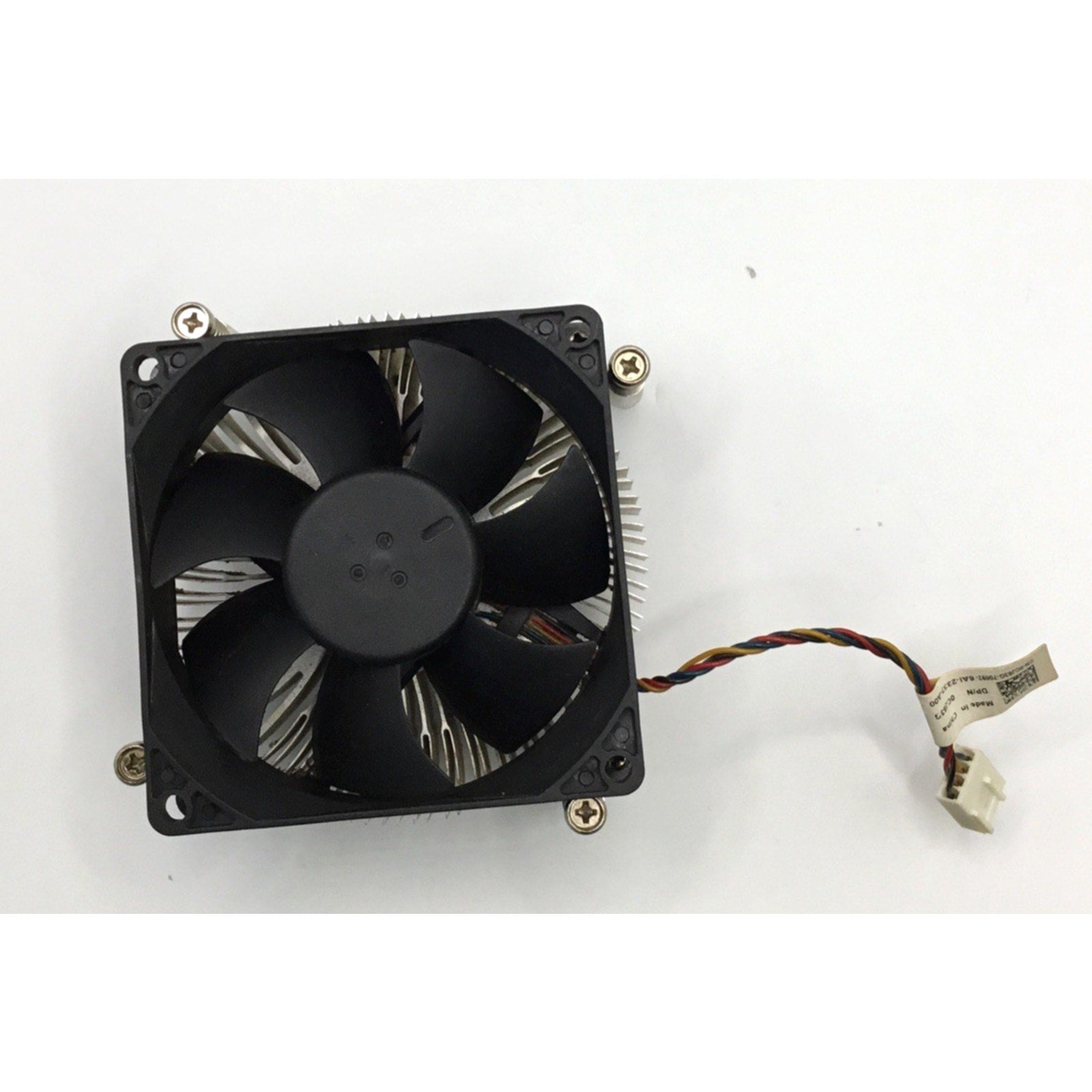 Dell 0XG27M Desktop CPU Cooling Fan with Heatsink CN-0CJ53G-70092-65H-2706-A00