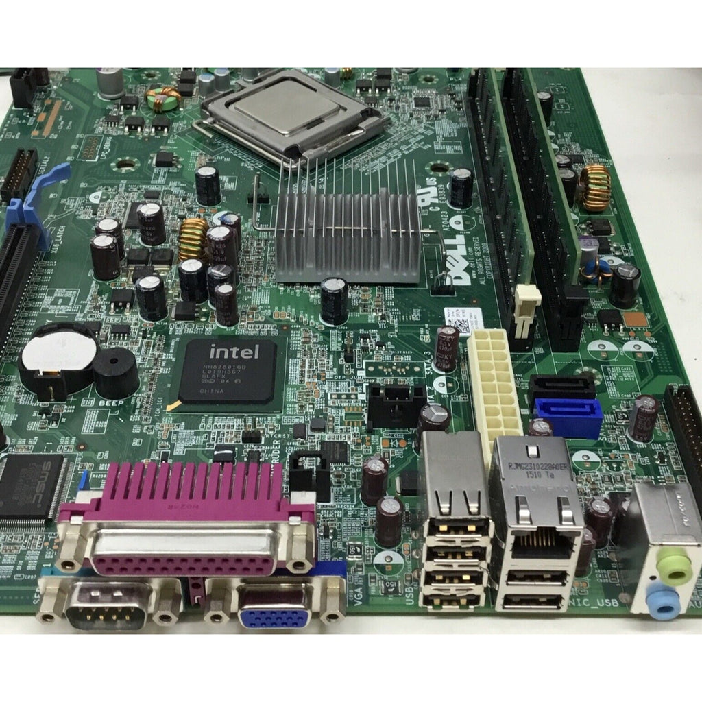 Genuine Dell Optiplex 380 SFF System Motherboard 1TKCC 01TKCC W/ CPU & Ram