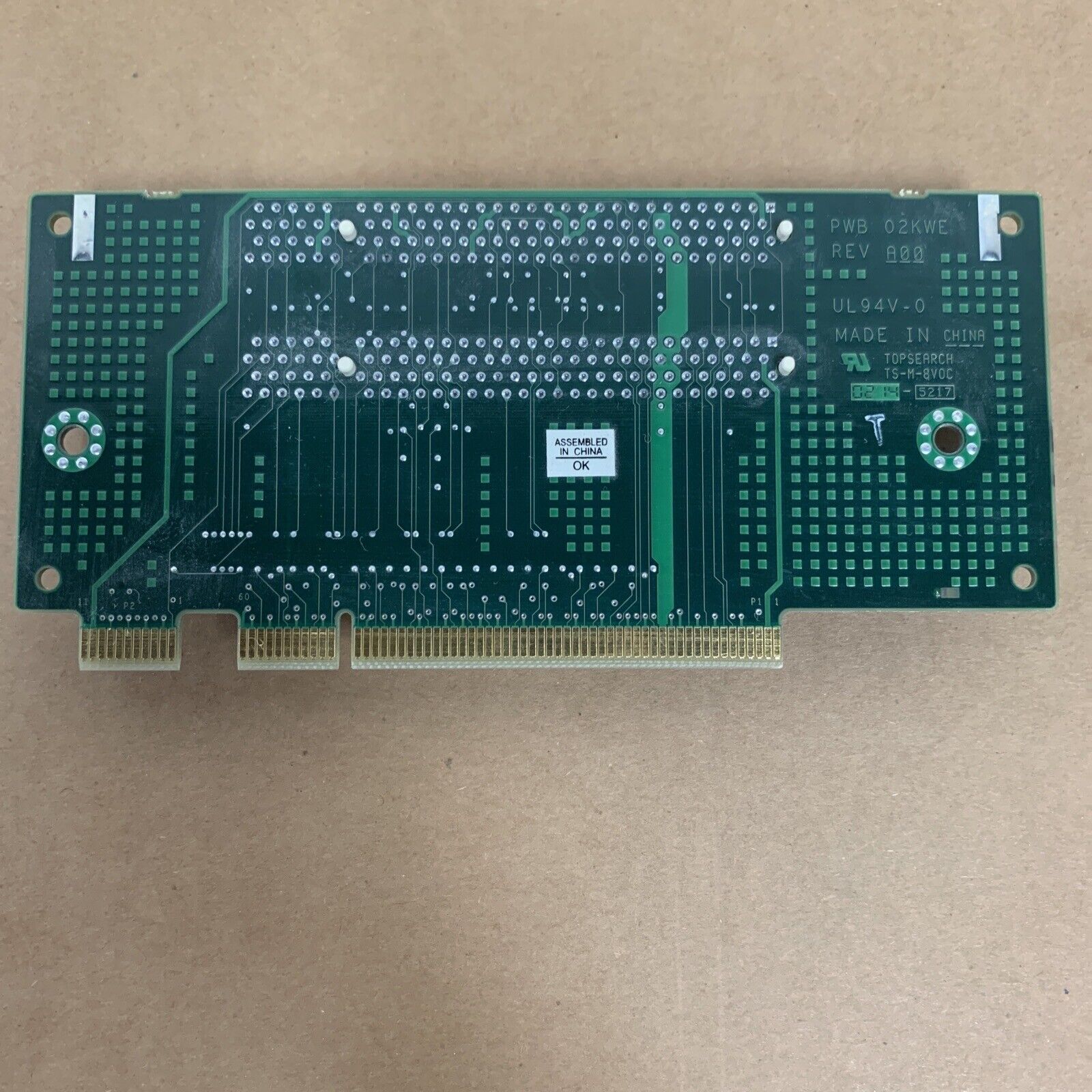 Dell 583XT PCI Expansion Card Slot Riser Board