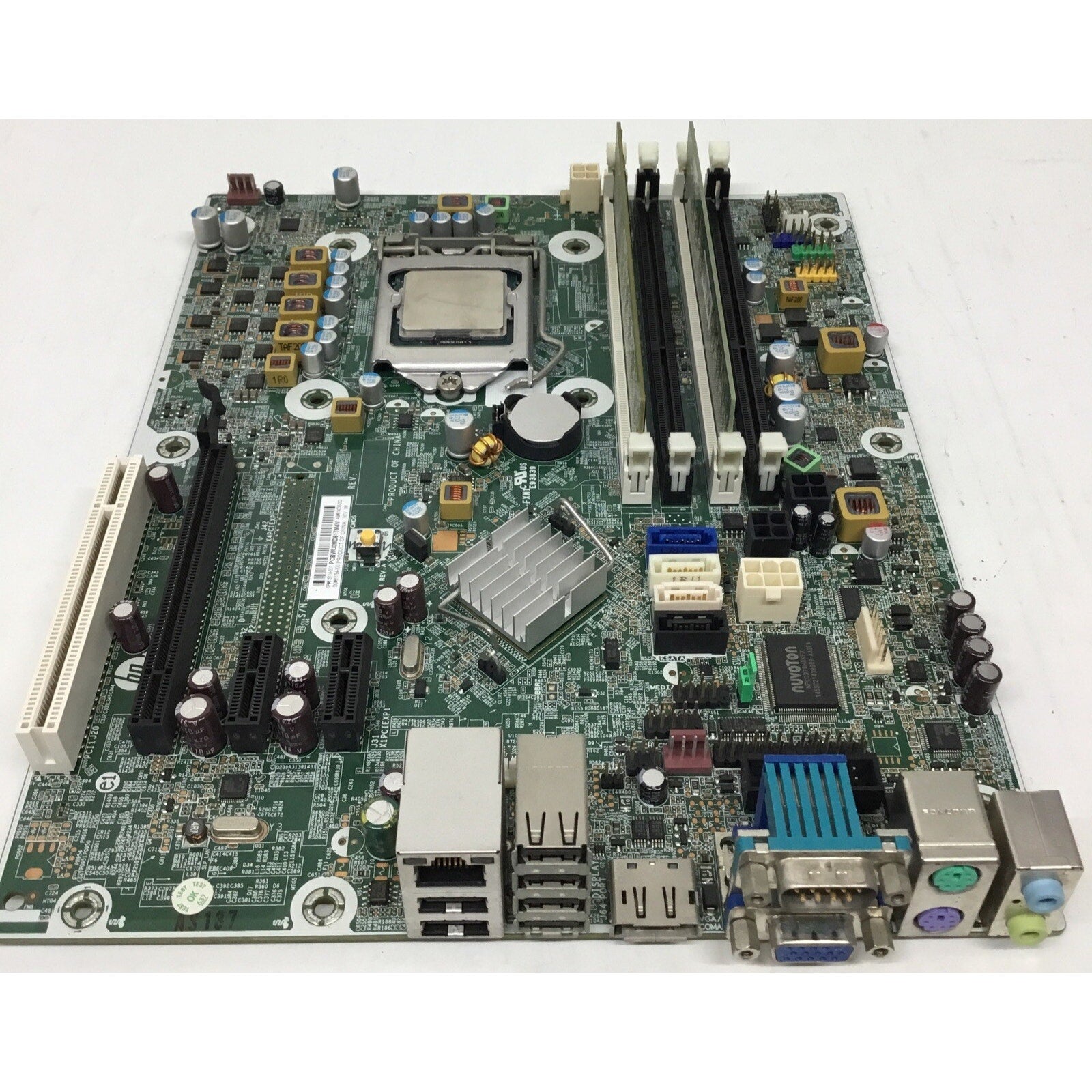 HP 614036-002 6200 Pro LGA 1155 DDR3 Desktop Motherboard i5 2400 8GB Ram