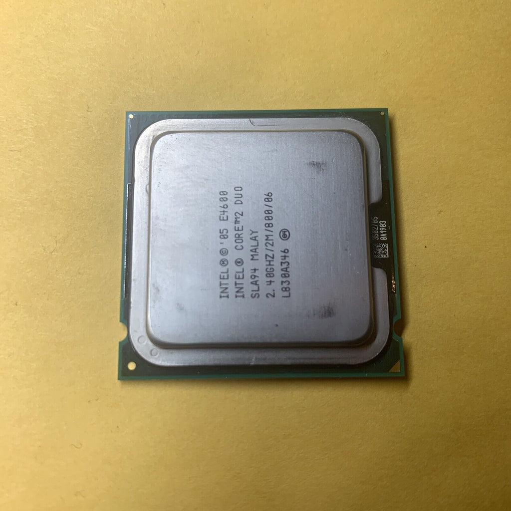Intel Core 2 Duo SLA94 E4600 2.4 GHz 2.40GHZ/2M/800 Socket 775 CPU Processor