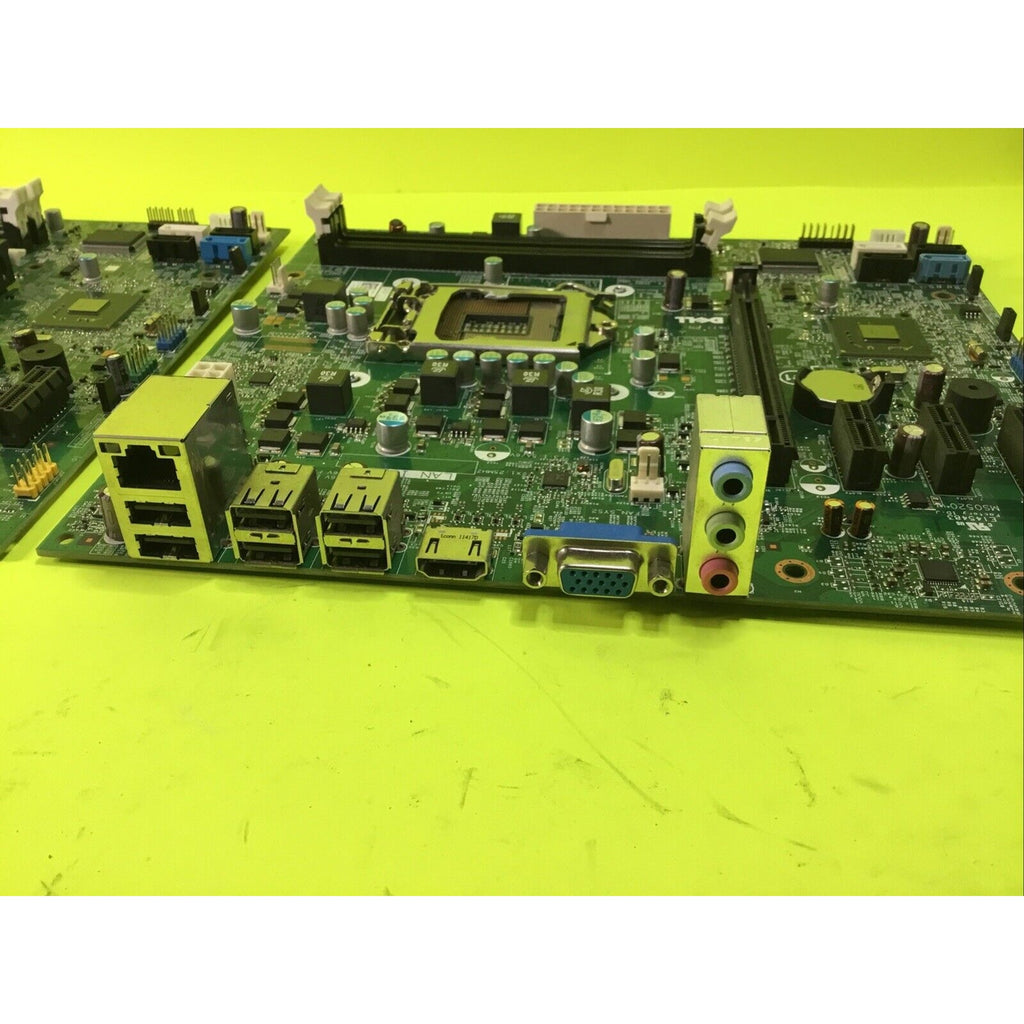 Lot of 2x MIH61R MB 10097-1 MicroATX uATX Motherboard FOR PARTS or REPAIR