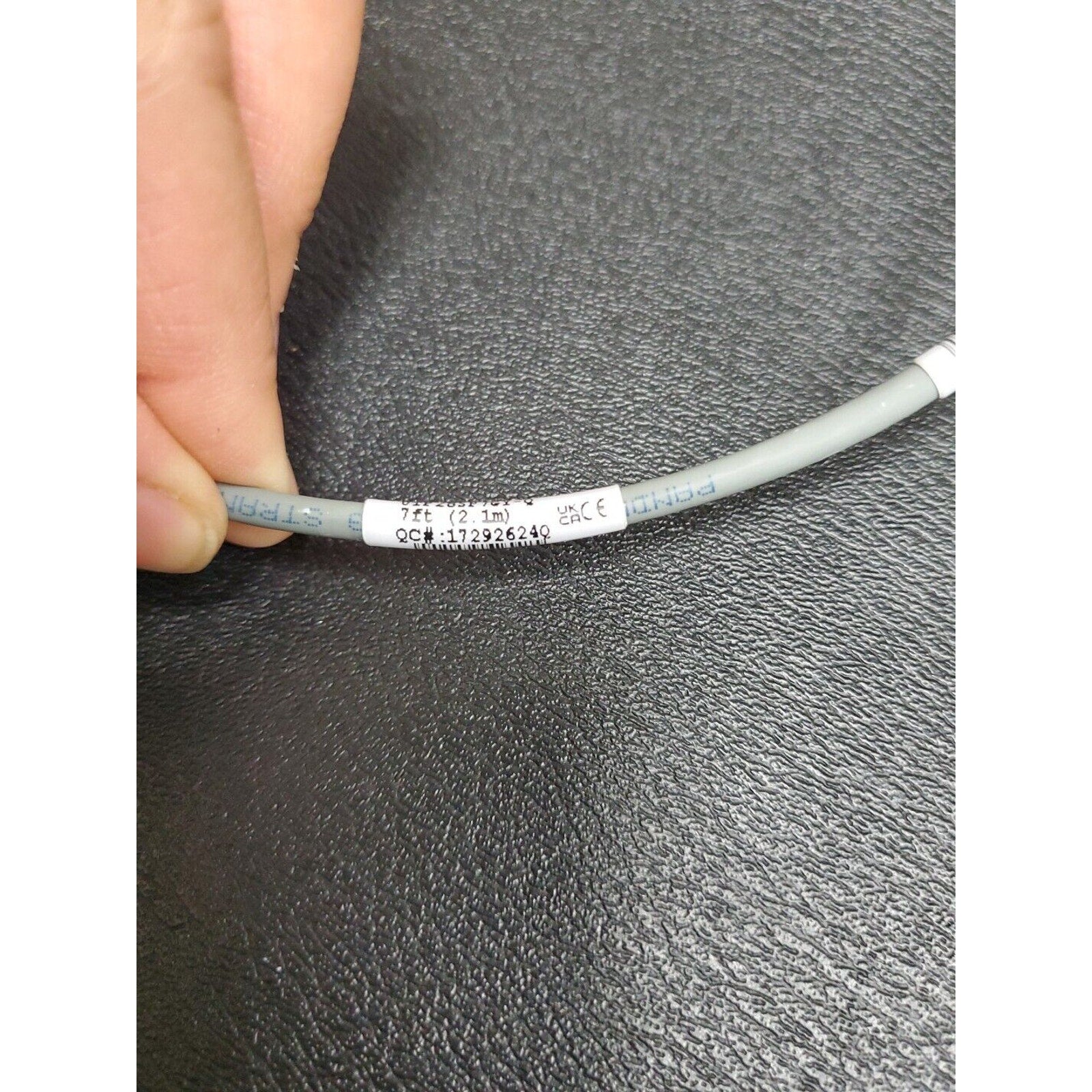 Panduit UTP28SP7GY-Q CAT 6 T568B Network Patch Cable 7 FT (Gray) 17292624Q