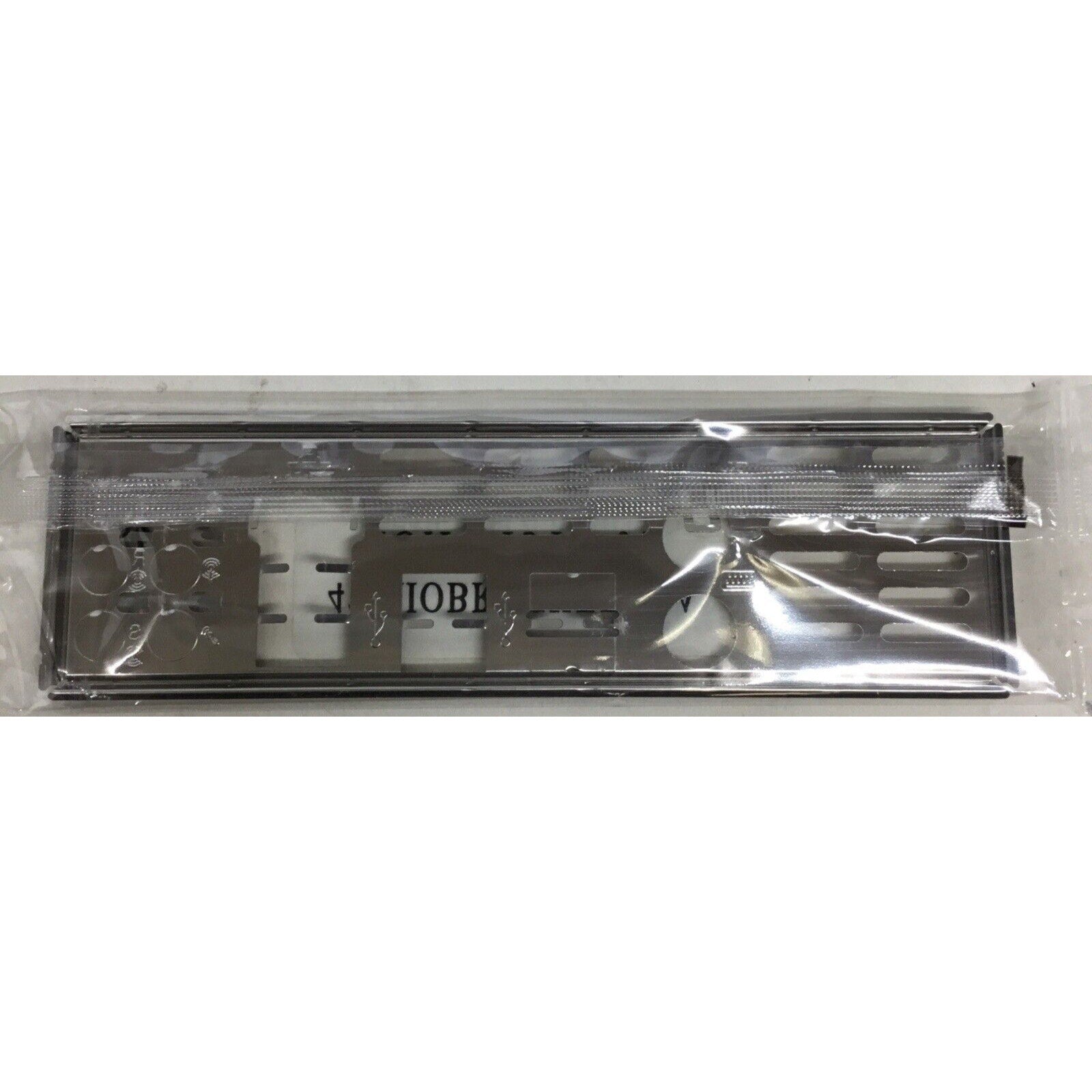 I/O Shield Back Plate Panel 47-RIOBRACKET-64A for BIOSTAR Motherboard Mainboard