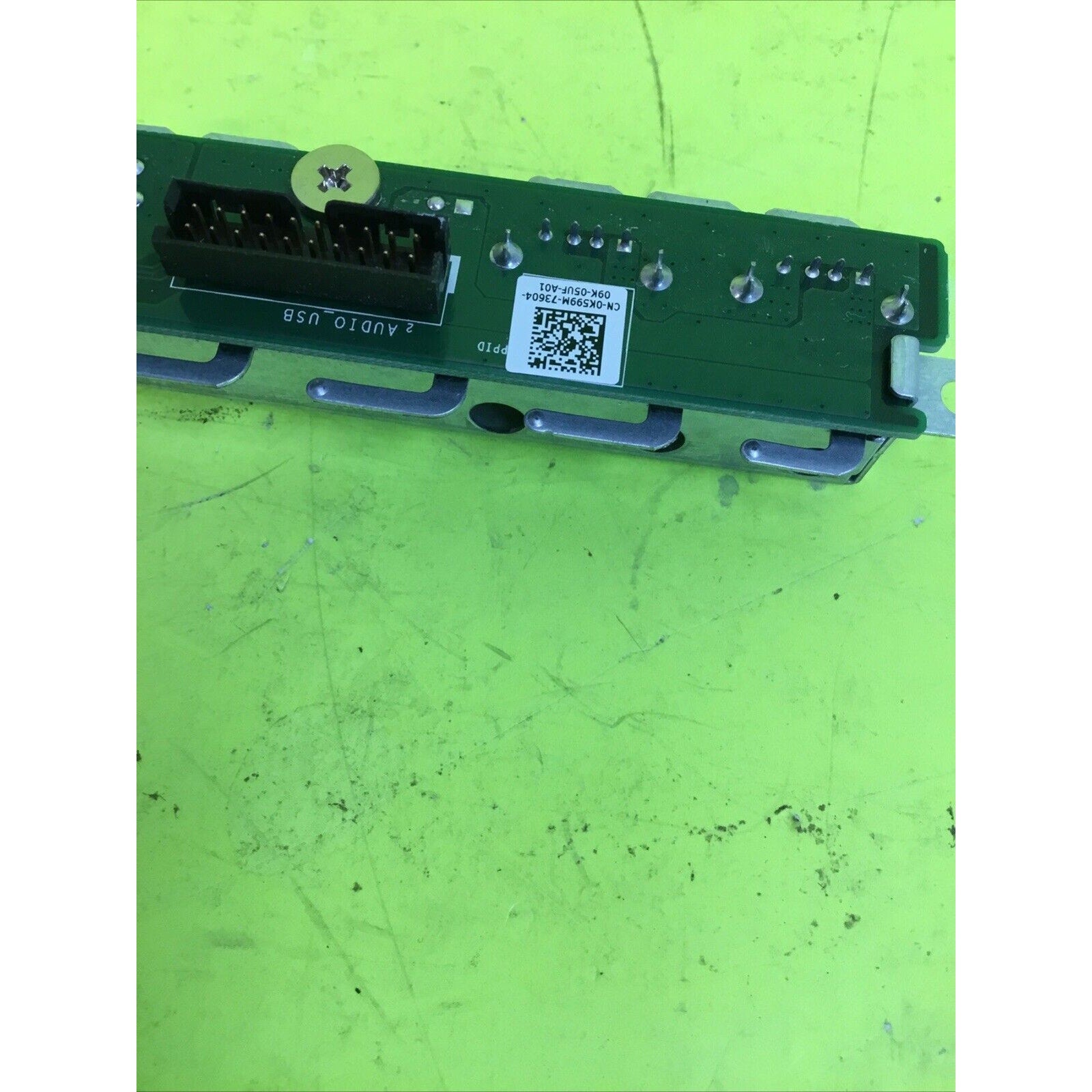 Dell OptiPlex 780 USFF USB Audio Panel K599M J511T VYTJ1 0K599M 0YTJ1 0J511T