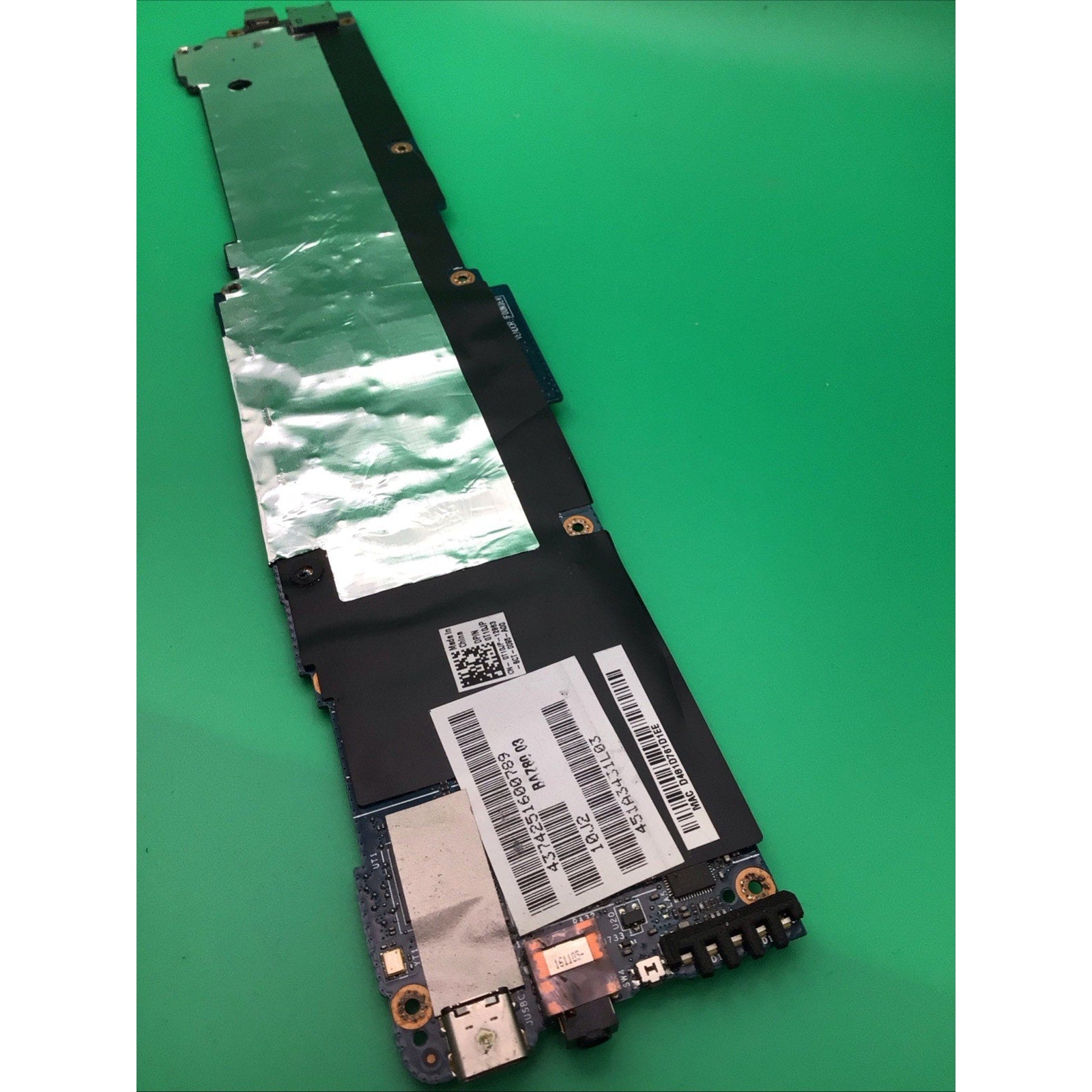 Dell XPS 13 9365 Core i7-7Y75 Motherboard 0T10JP LA-D781P FOR PARTS or REPAIR