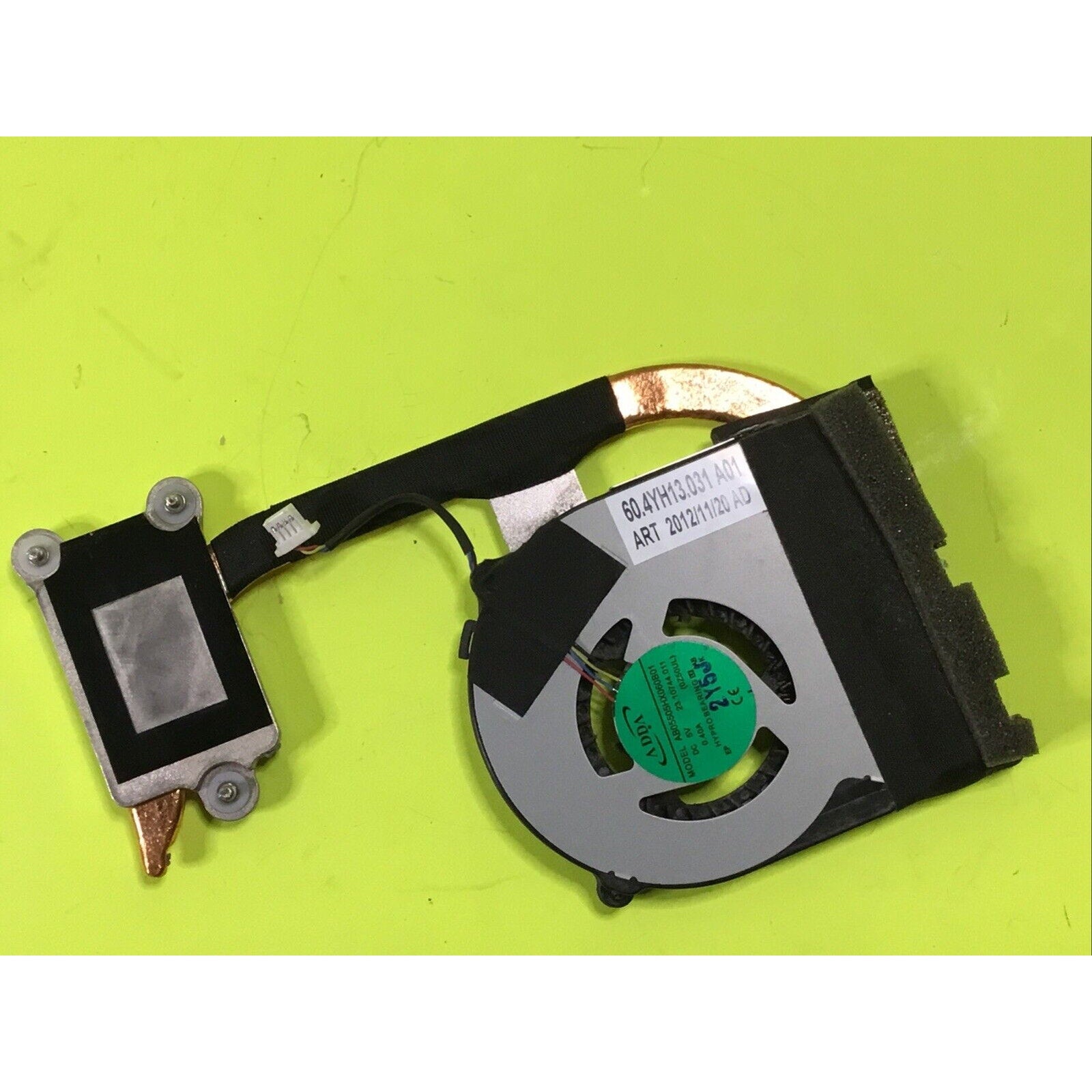 OEM Sony SVT151 15.6" Laptop Cooling Fan W/ Heatsink 60.4YH13.031