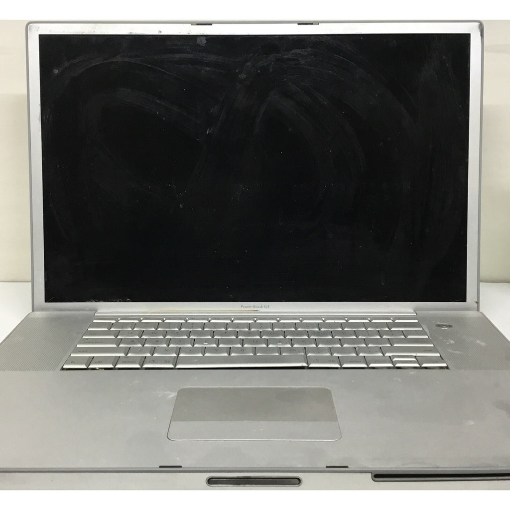 Vintage Retro Apple PowerBook G4 Titanium 17.3" Laptop - Untested A1085