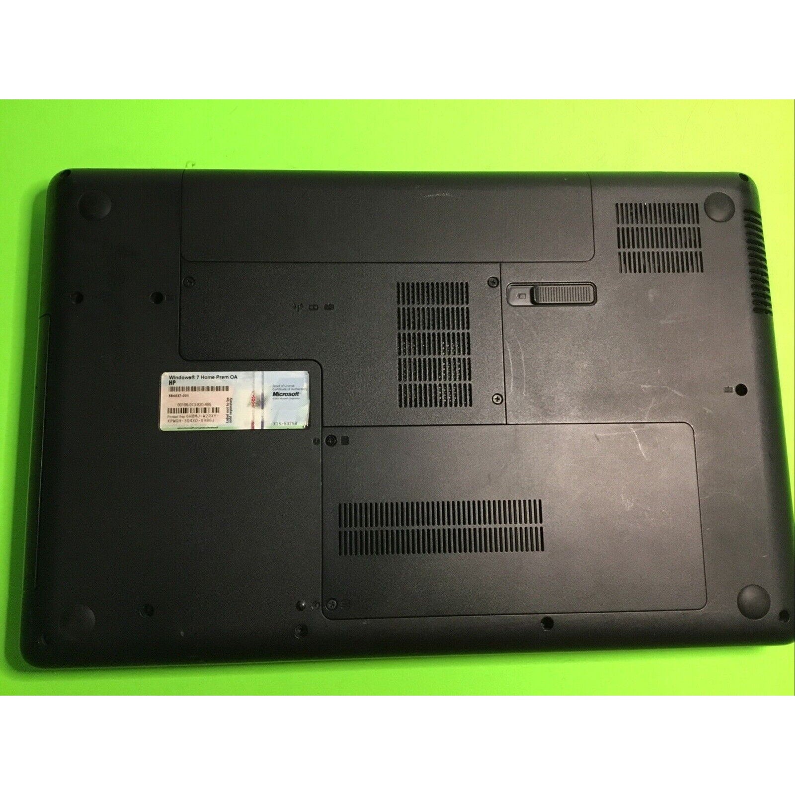 HP G62-143CL 15.6" Intel Core i3 M330 4GB RAM NO HDD NO OS