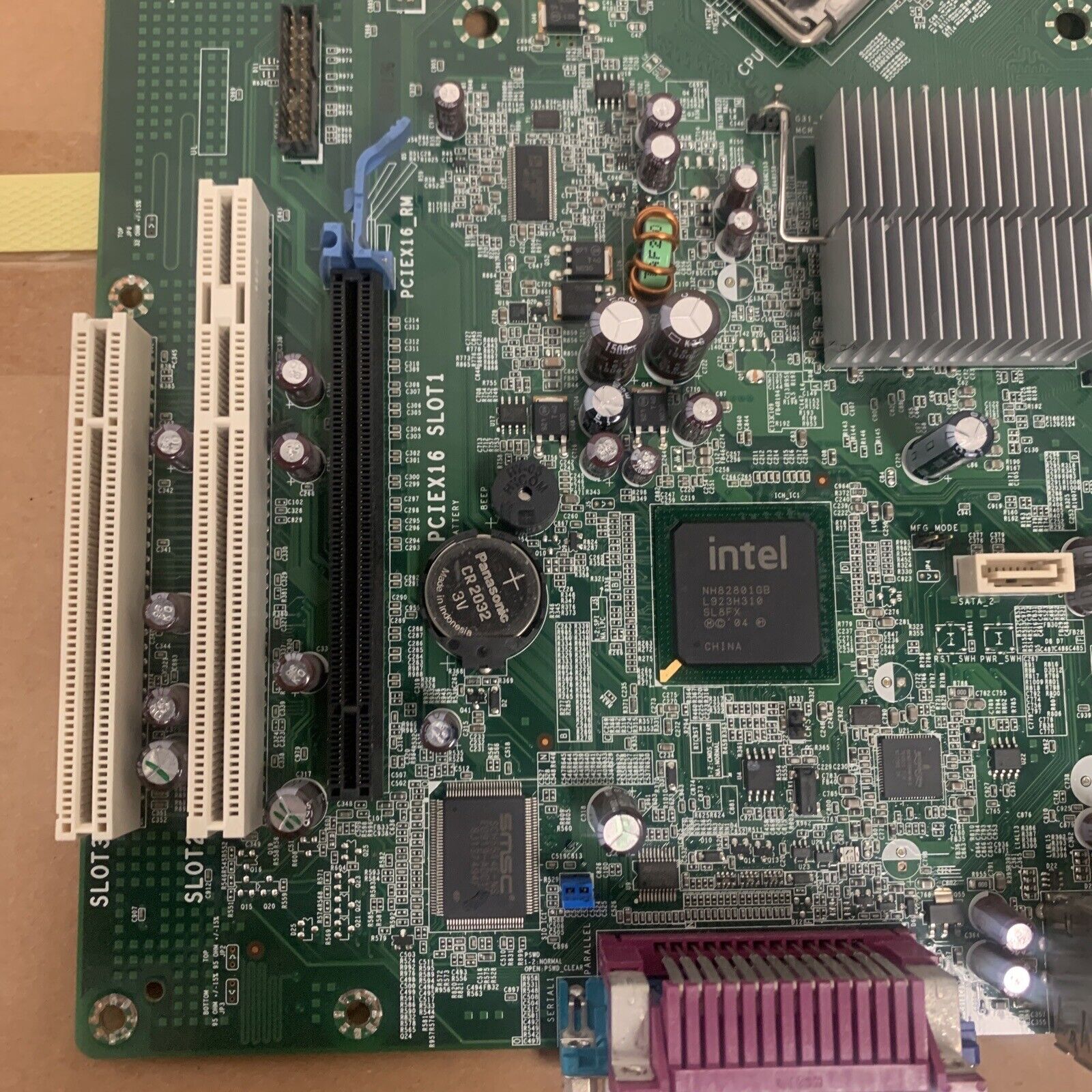 Dell Optiplex 360 0T656F Motherboard w/ Intel E7400 CPU - No I/O Shield