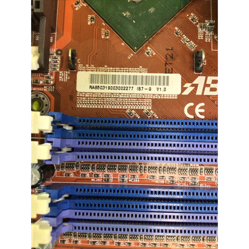 Retro Gaming Motherboard ABit-IS 7 G Pentium 4 2.80 GHz with Heat Sink