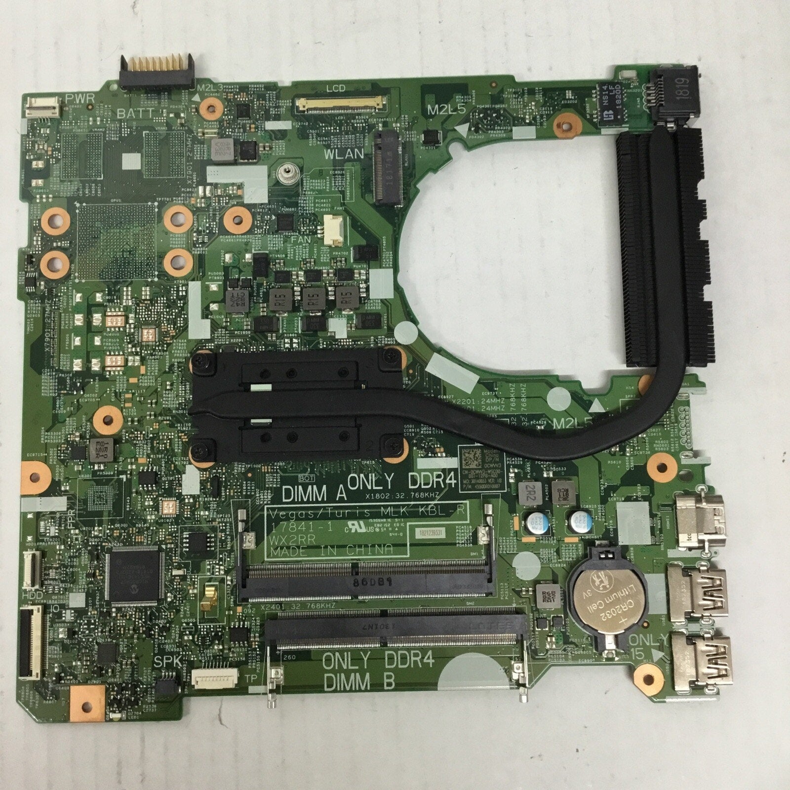 For Parts Genuine Dell OEM Inspiron 15 Laptop Motherboard CWVV3